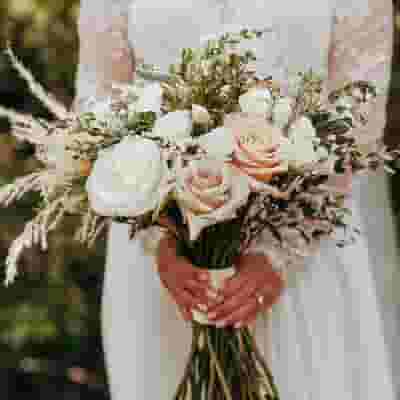 Oceanfront Vista Wedding Bride Bouquet